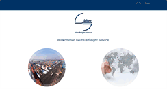 Desktop Screenshot of bluefreightservice.com